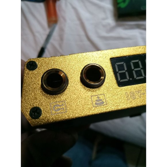 Dragonhawk Tattoo Power Supply Portable Pack Supply Kit Gold - Picture 5 of 10